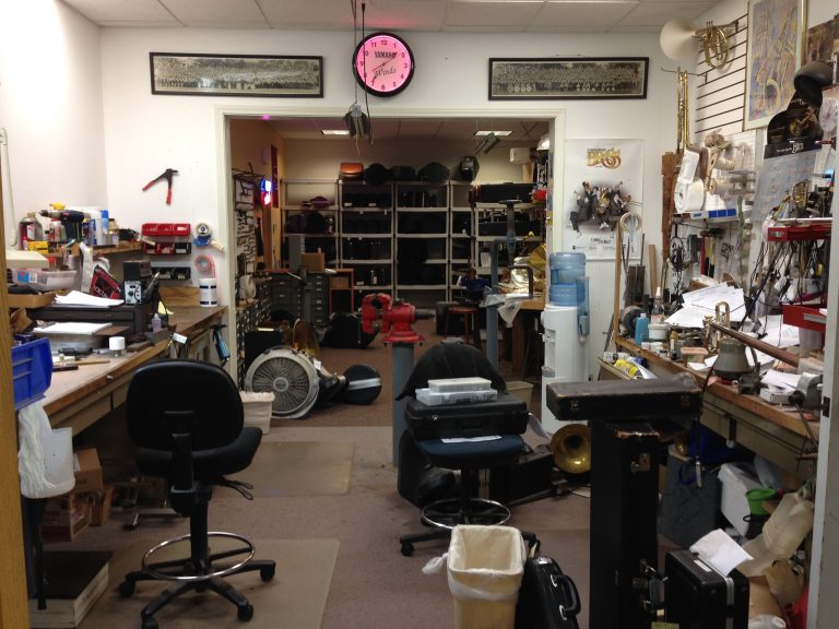 Brass repair shop