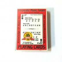 Chromatics Music Playing Cards
